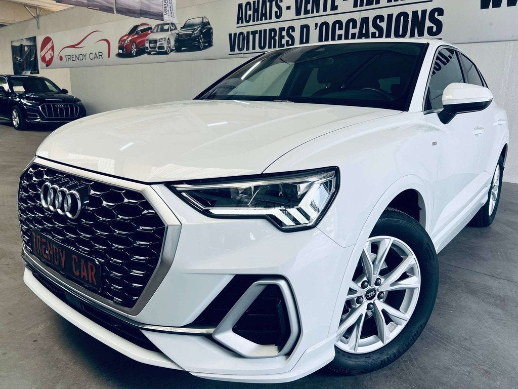 Audi Q3 Sportback 35 TFSI S line S tronic+CARPLAY+LED+CUIR+C, Autos, Cuir, https://public.car-pass.be/vhr/08b94e9c-35fc-400f-83b7-27799f257f71