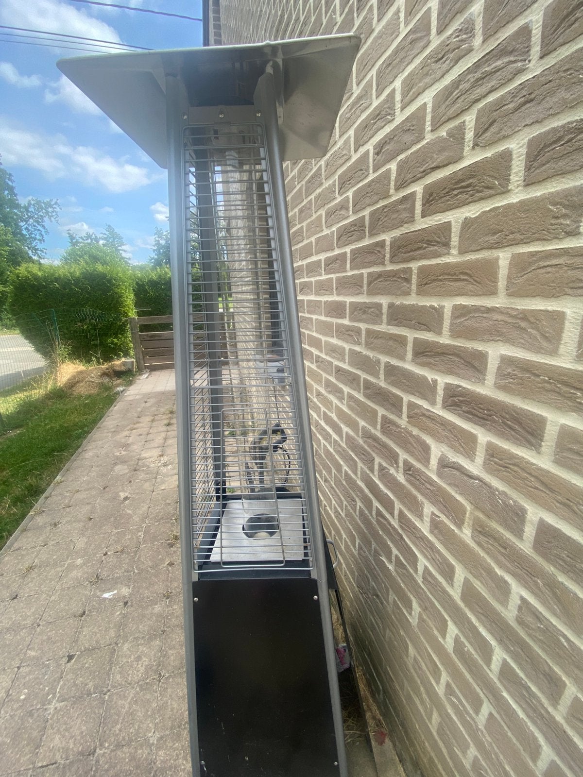 Chauffage extérieur, Jardin & Terrasse, Enlèvement, Utilisé, Gaz, Sol