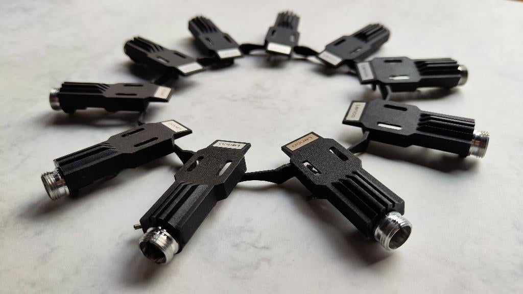 10x LENCO GOLDRING Headshell Turntable - L60, L62, L65, L80,, Enlèvement ou Envoi, Utilisé