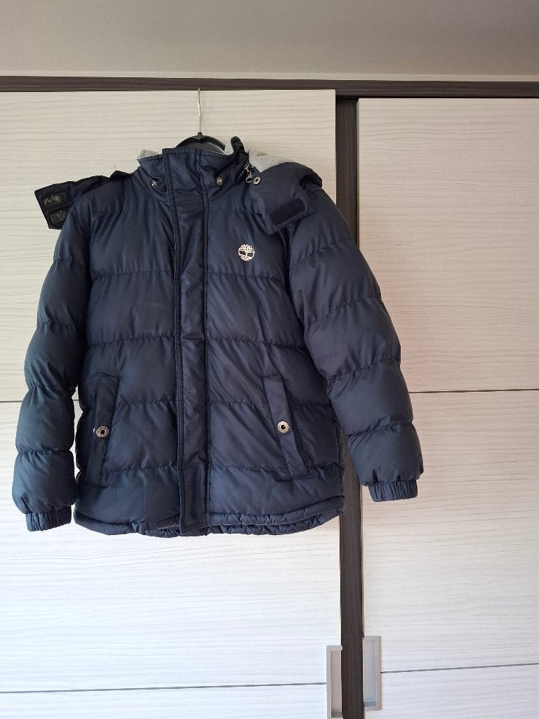 Winterjas Timberland - maat 128, Gebruikt, Timberland, Ophalen of Verzenden, Jongen