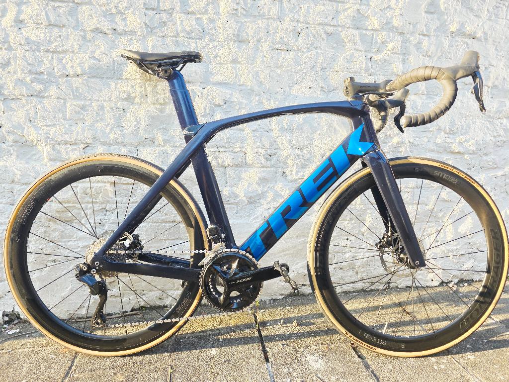 TREK MADONE SL7 maat 58 Shimano DI2 12 versnellingen, Fietsen en Brommers, Ophalen, 28 inch, Gebruikt, Carbon