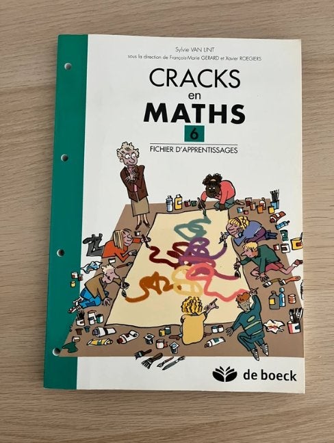 Cracks en maths 6 fichier apprentissages De Boeck, Enlèvement ou Envoi, Primaire, Comme neuf, De boeck