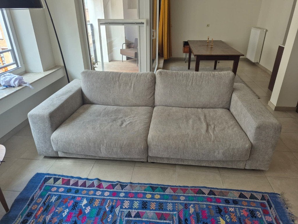 Zetel te koop, Huis en Inrichting, Ophalen, Gebruikt, 100 tot 125 cm, Driepersoons