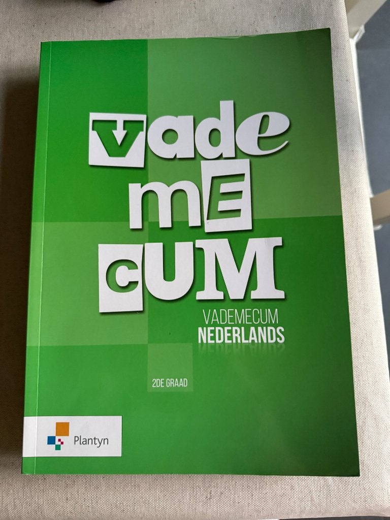 Vademecum Nederlands, Boeken, Schoolboeken, Ophalen, ASO, Plantyn, Zo goed als nieuw