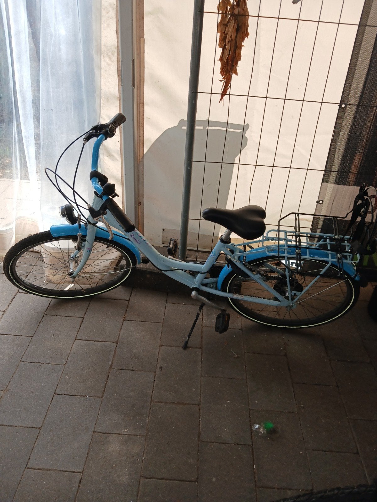 meisjesfiets lageronderwijs, Fietsen en Brommers, Ophalen, Minder dan 10 versnellingen, Gebruikt, Velgrem