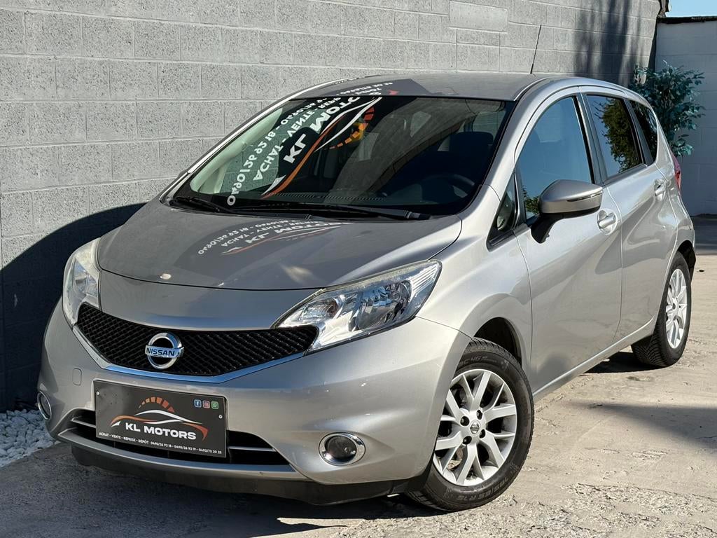 NISSAN NOTE 1.2i ESSENCE 160 000KM CARPASS 2017 EURO 6B, Autos, Nissan, Argent ou Gris, Achat, Euro 6, Entreprise