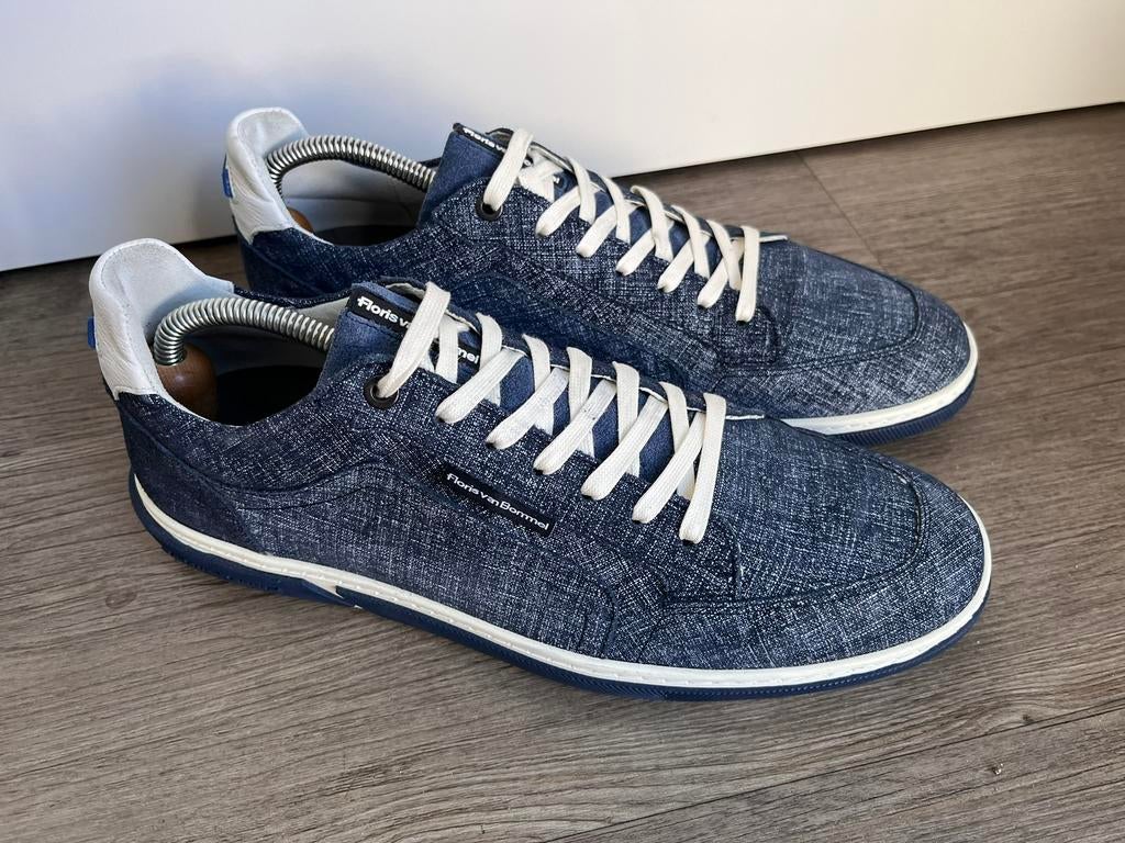 Floris van Bommel sneakers maat 8.5 / 42.5 weinig gedragen, Vêtements | Hommes, Chaussures, Enlèvement ou Envoi, Comme neuf, Bleu