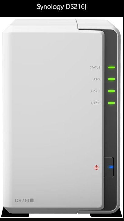 Synology DS216J met 4TB HD, Enlèvement ou Envoi, Comme neuf
