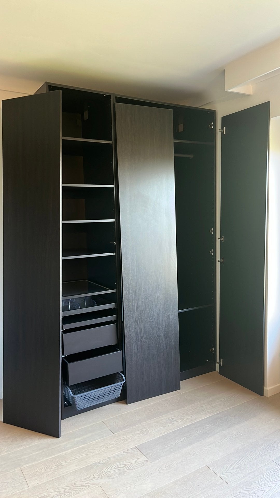 Dressing IKEA Pax Fyrudden, Enlèvement, Utilisé