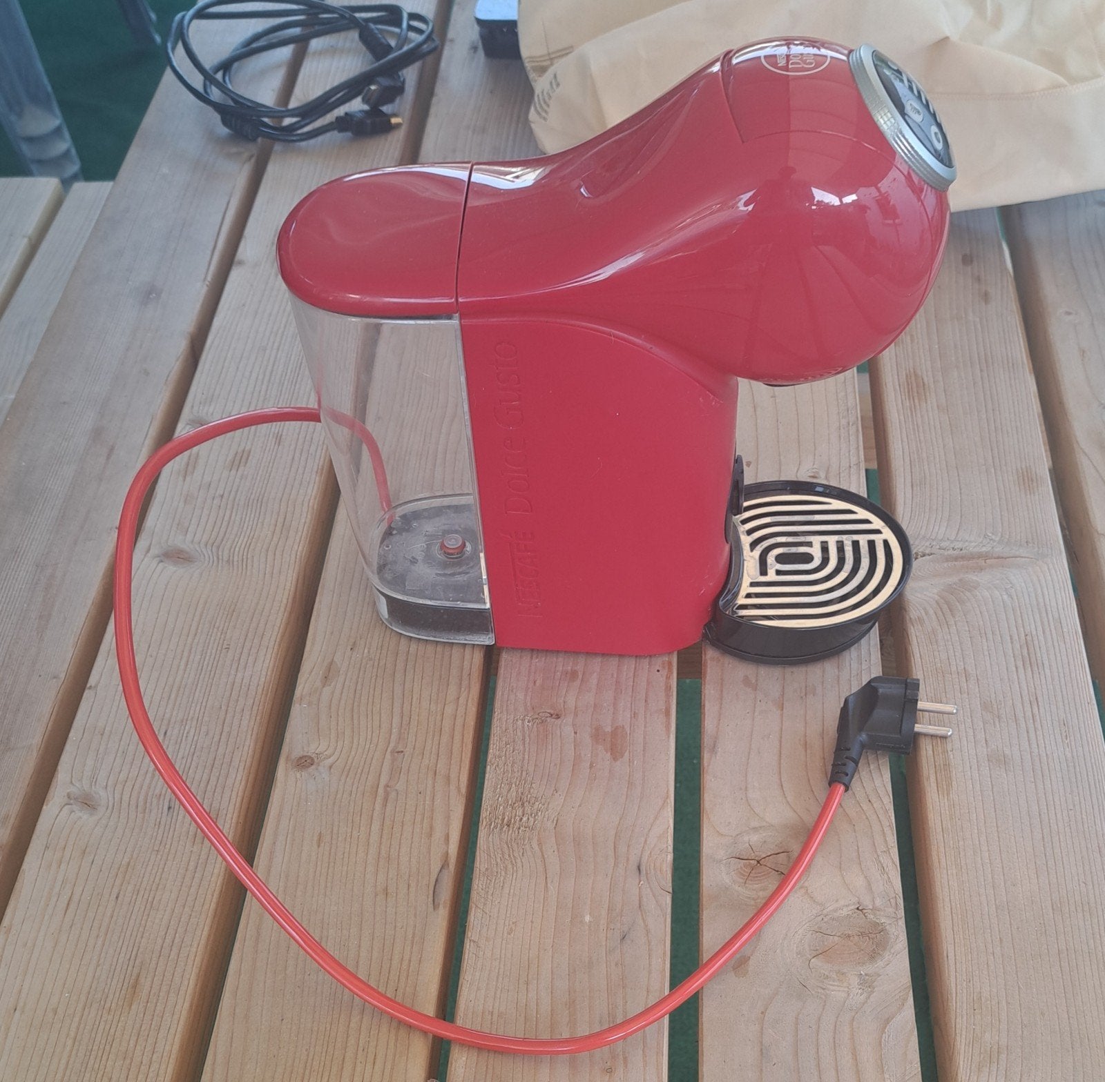 Dolce gusto, Ophalen