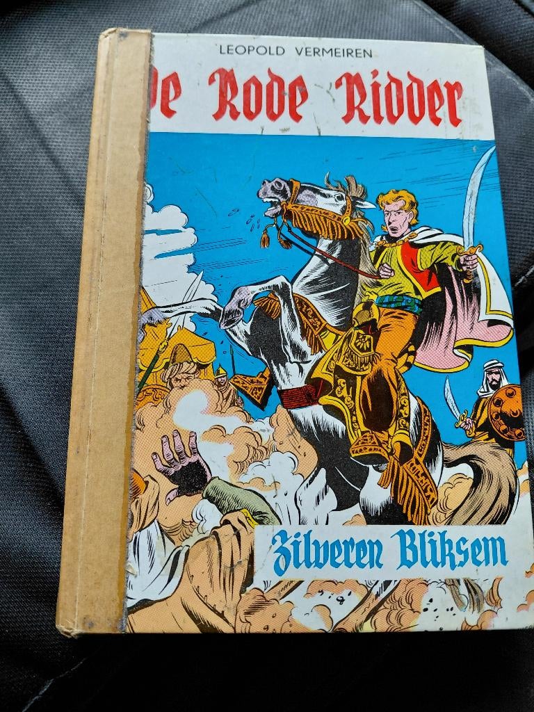 De Rode Ridder: Zilveren bliksem, Fiction, Leopold Vermeiren., Enlèvement, Utilisé