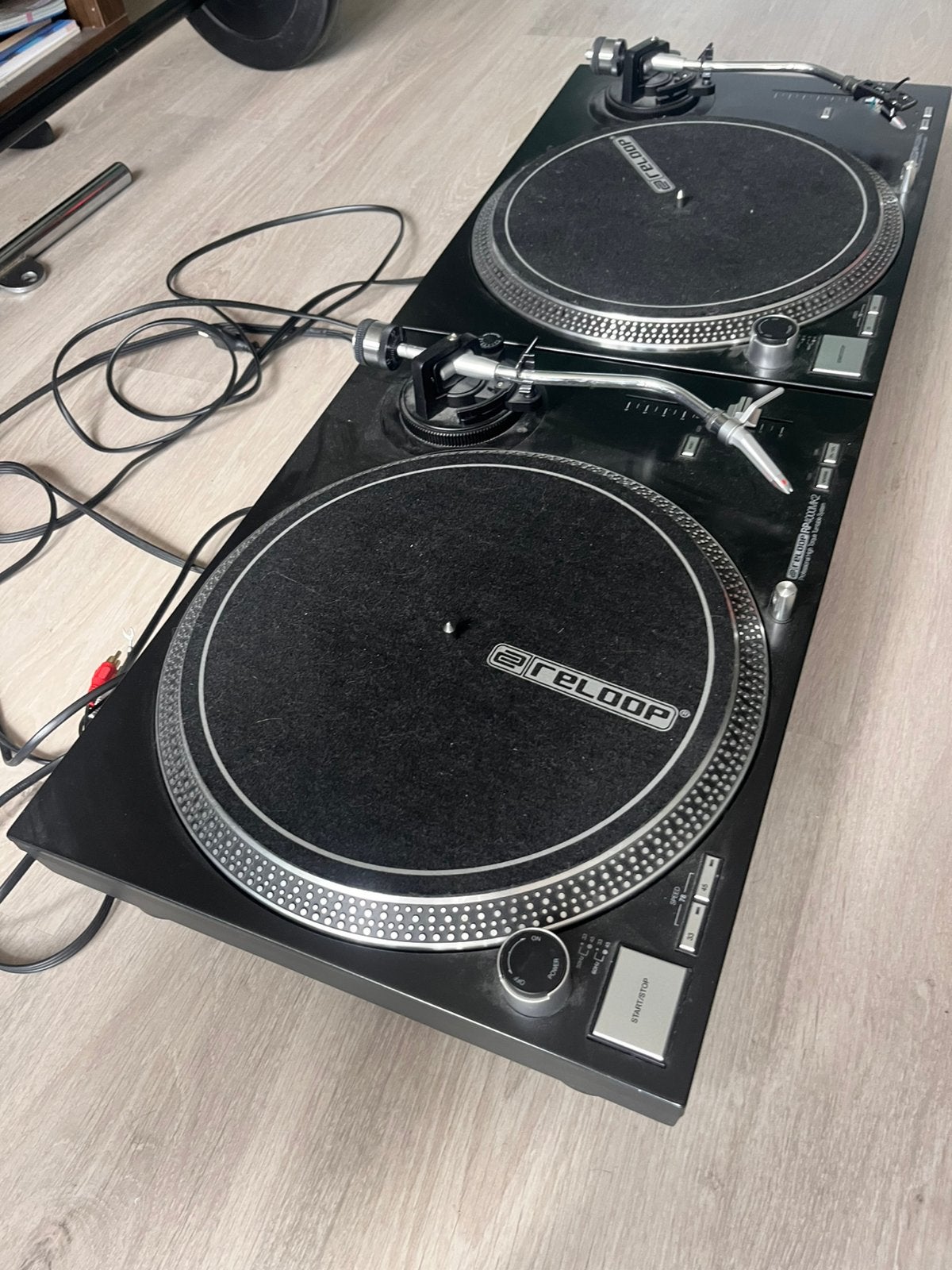 Twin set Professionele platenspelers RELOOP RP 4000MK2, Musique & Instruments, Enlèvement, Comme neuf, Reloop