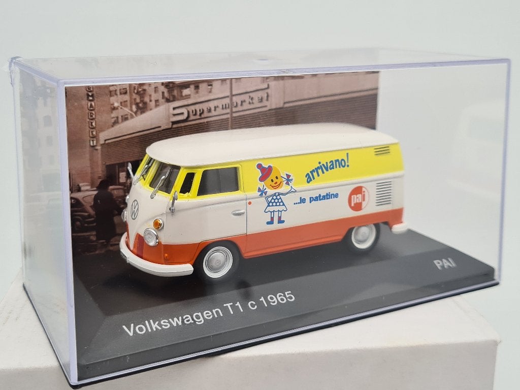 VW T1 bestelwagen (1965) - 1/43, Hobby en Vrije tijd, Modelauto's | 1:43, Zo goed als nieuw, Auto, Overige merken, Verzenden