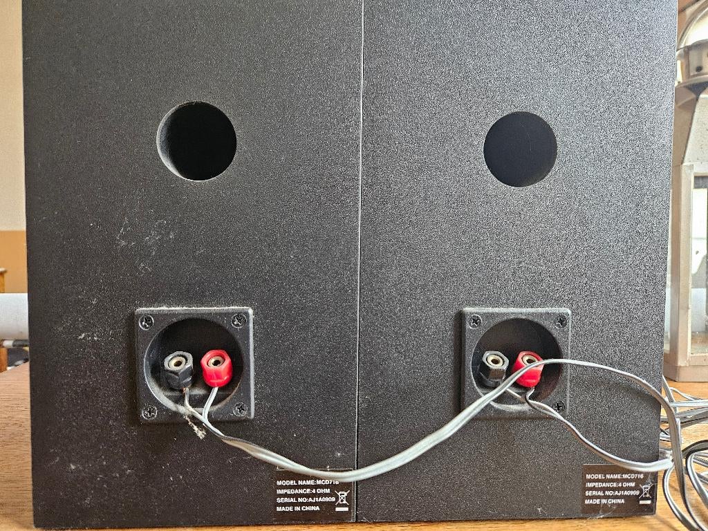 2 boxen Philips, Audio, Tv en Foto, Ophalen, Zo goed als nieuw, Philips