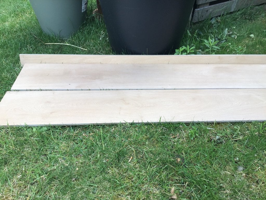 Vloer houtlook te koop, Planchers ou planches, Pierre ou Argile, Enlèvement, 10 à 30 cm