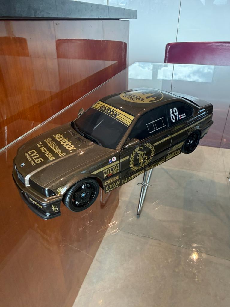 Zeldzame BMW BMW M3 E36 Coupe Team Starfobar 1:18, Hobby en Vrije tijd, Modelauto's | 1:18, Zo goed als nieuw, Auto, Solido, Ophalen of Verzenden