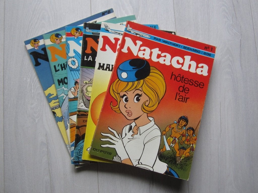Natacha - brochées - 2,50Eur / pièce, Plusieurs BD, Enlèvement ou Envoi, Utilisé, F. Walthéry
