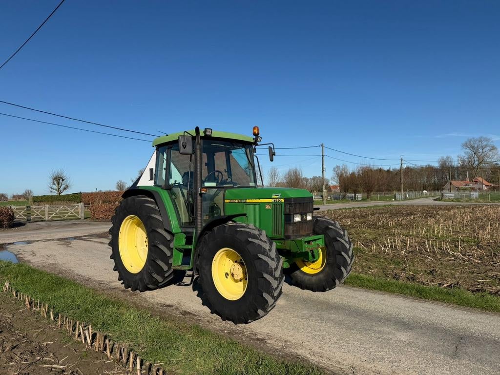 Tractor John deere 6310, Ophalen