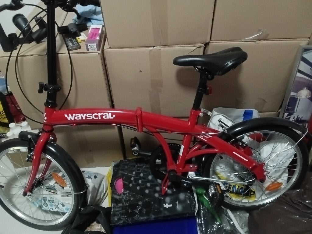 Velo / Mixte Pliable, Vélos & Vélomoteurs, Autres marques, Frein sur jante, Moins de 10 vitesses, Comme neuf