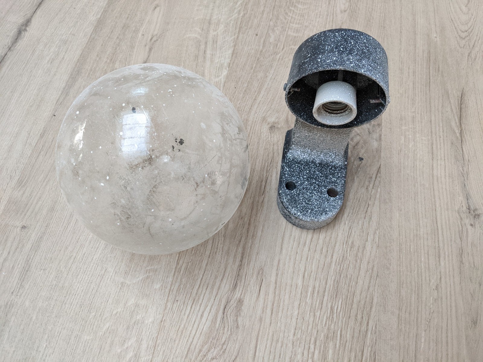 Lumière, luminaire extérieur, lampe, Maison & Meubles, Verre
