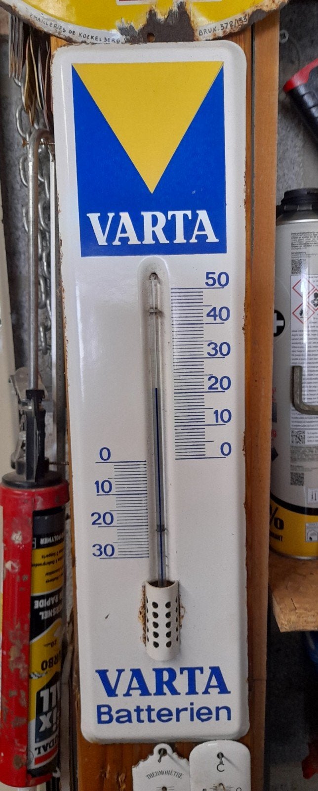 thermomètre émaillée, Enlèvement ou Envoi