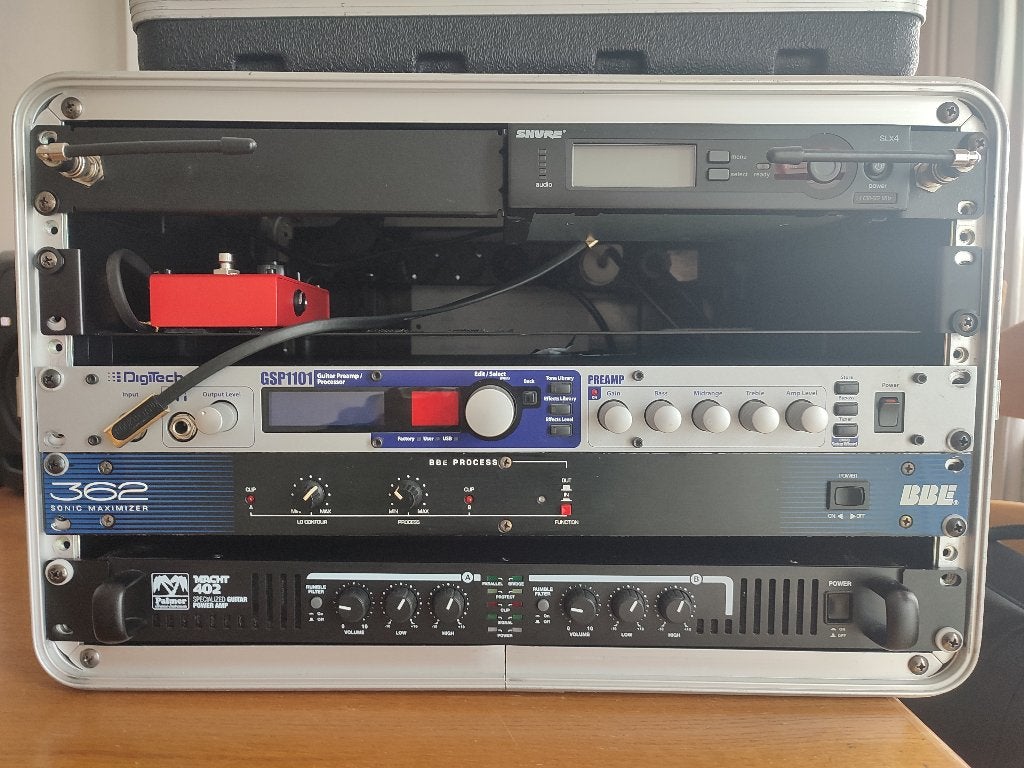 digitech gsp 1101 bbe palmer shure, Muziek en Instrumenten, Versterkers | Bas en Gitaar, Ophalen, Zo goed als nieuw, Gitaar, 100 watt of meer
