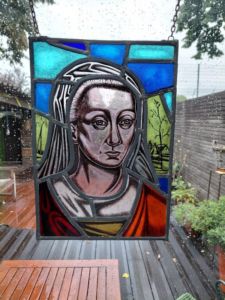 Authentiek Glas-in-Loodraam Frans Van Immerseel ", Enlèvement