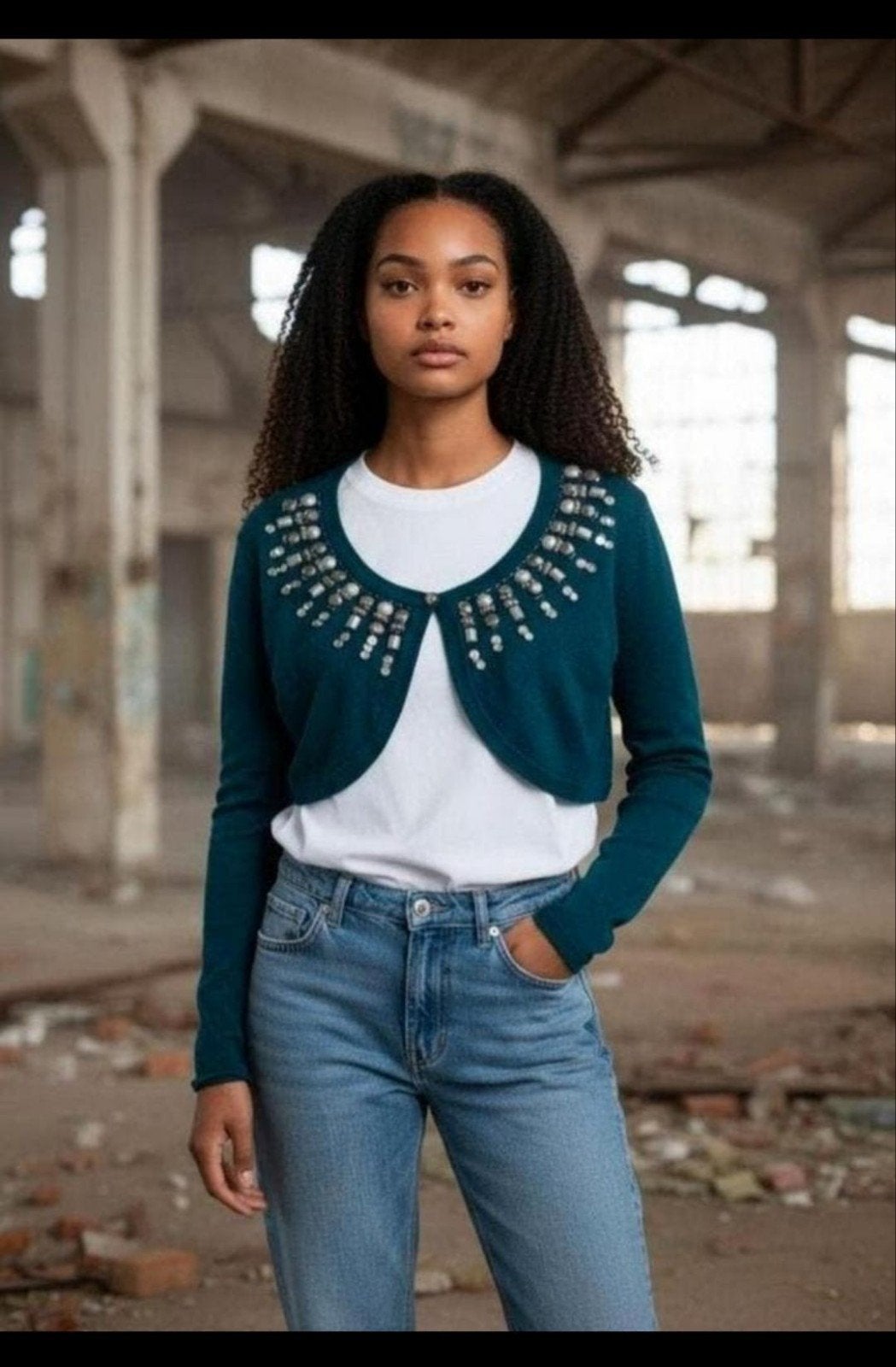 Cardigan court Liv Leuk taille 40 en excellent état, Taille 38/40 (M), Enlèvement ou Envoi, Comme neuf, Liv
