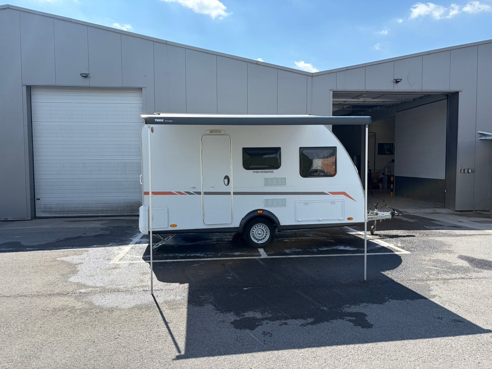 Caravan 4 personen, Caravans en Kamperen, Caravans, Particulier, Zonnepaneel