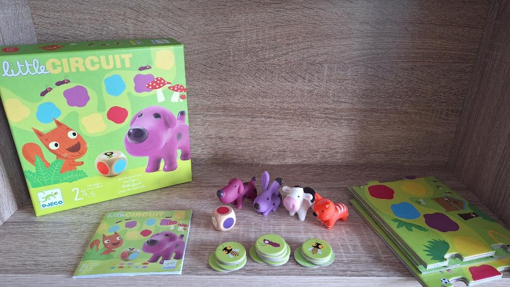 Djeco spel Little Circuit, Kinderen en Baby's, Speelgoed | Educatief en Creatief, Gebruikt, Ophalen of Verzenden