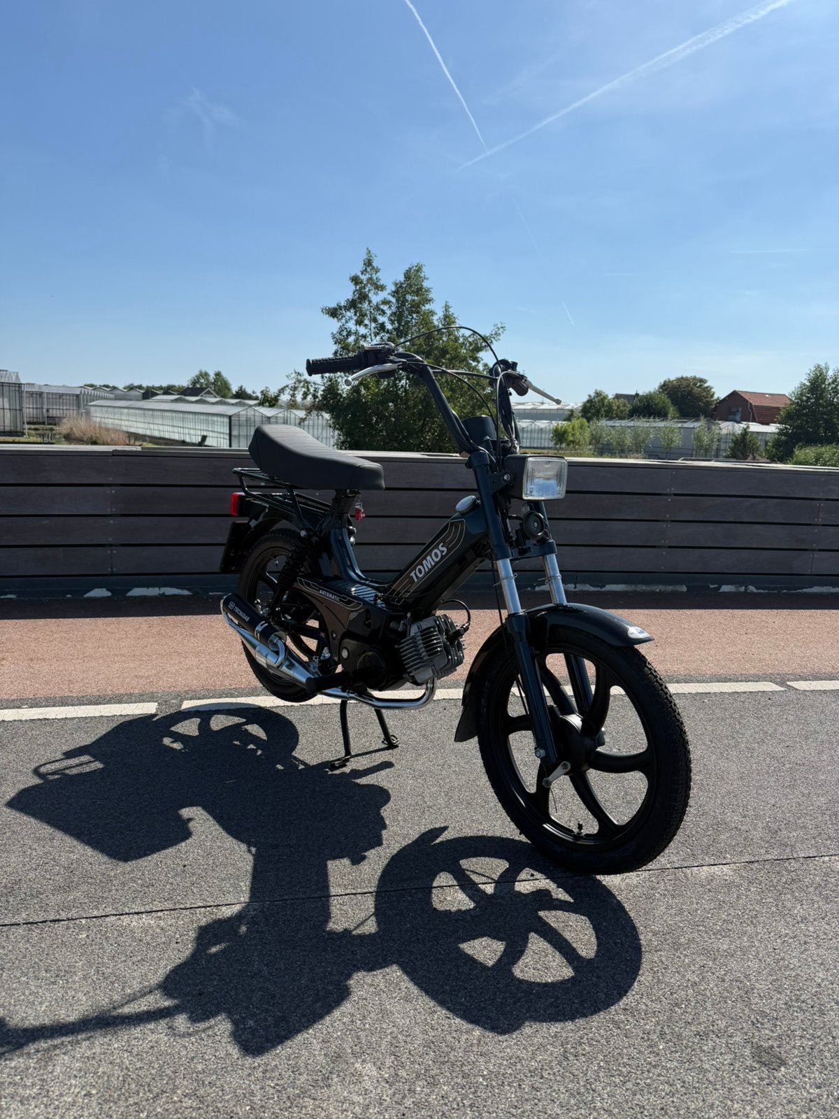 Super mooie tomos bijna nieuw, Ophalen, Overige modellen, 65 cc, Klasse A (25 km/u)