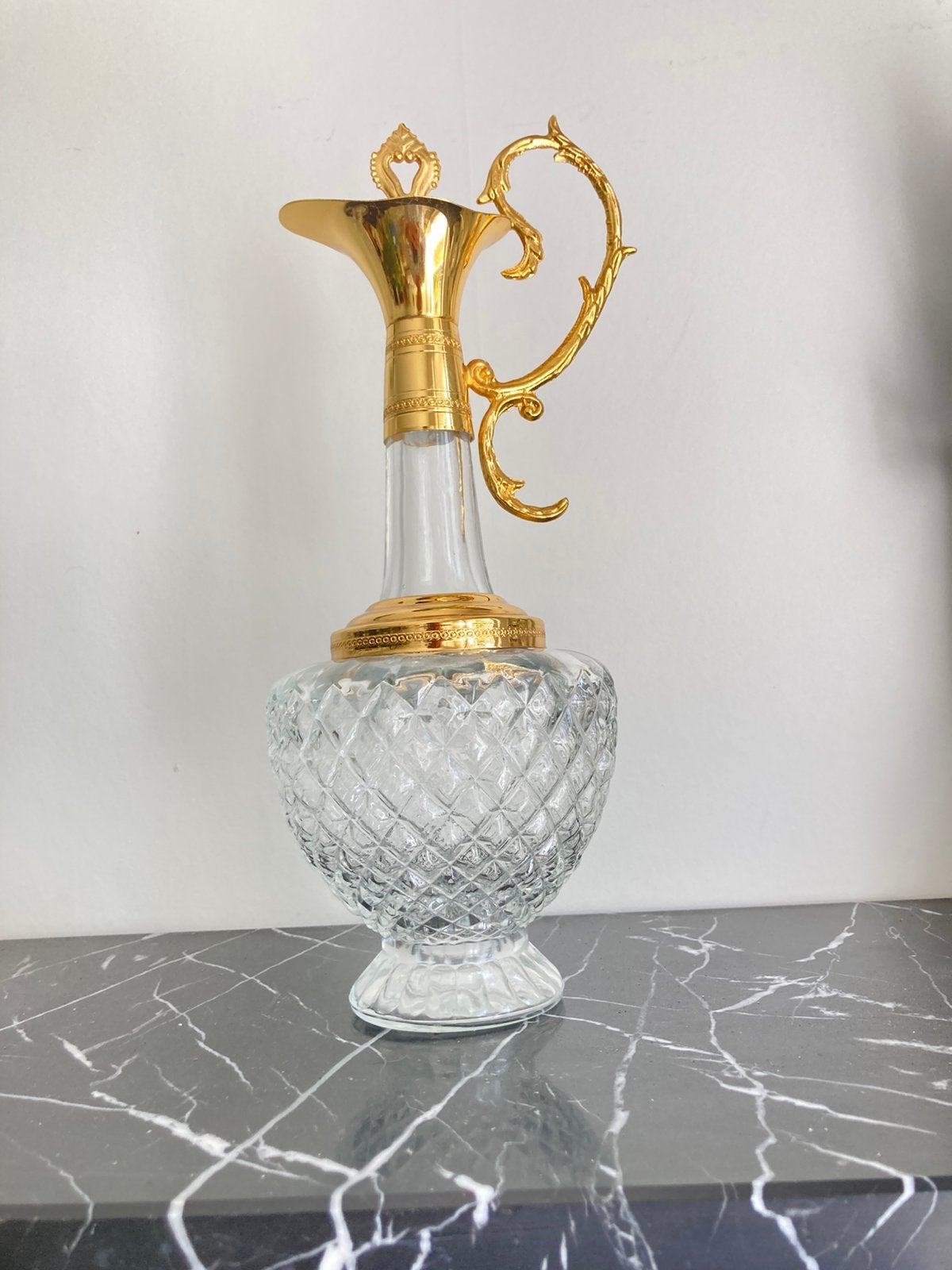 une carafe vintage italienne Hollywood Regency, Enlèvement ou Envoi