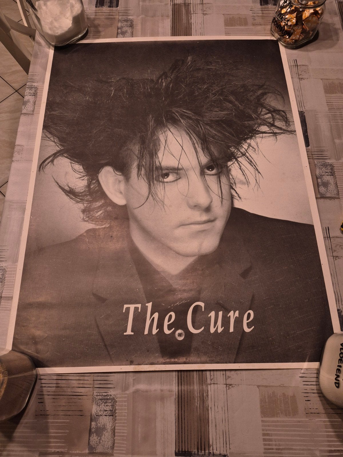Affiche ancienne The Cure, Collections, Enlèvement ou Envoi