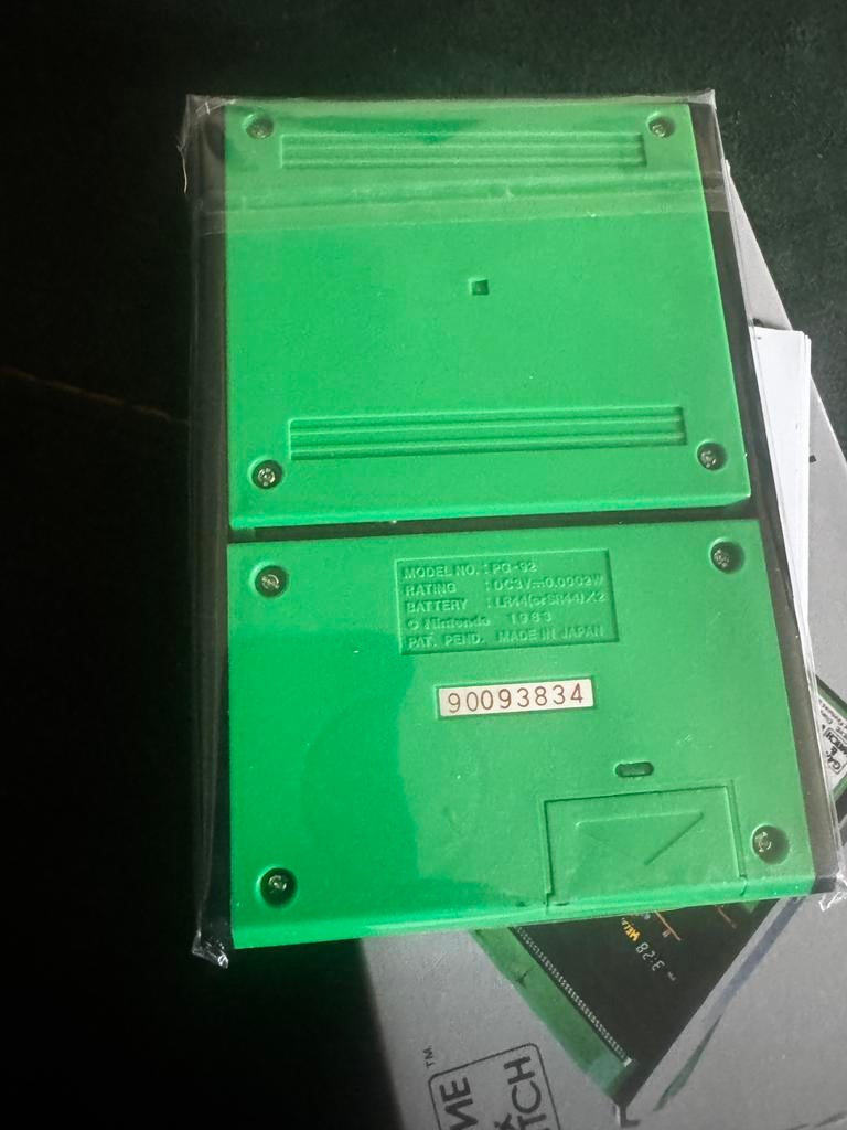 Nitendo game&watch, Enlèvement, Comme neuf