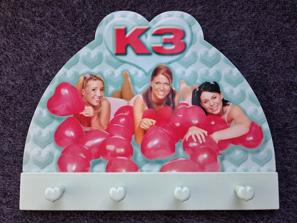 K3 The originals kapstok, Ophalen of Verzenden, Zo goed als nieuw, Film, Gebruiksvoorwerp