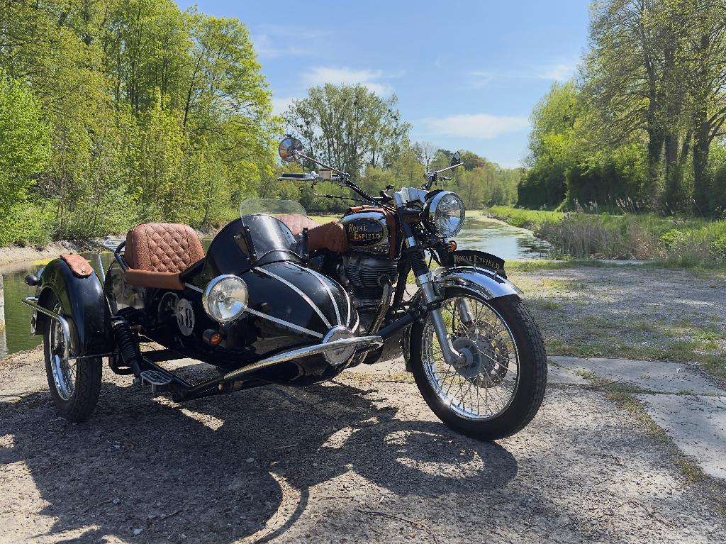 Royal Enfield Classic 500  side-car, Motos, Occasion, Particulier, 500 cm³, 1 cylindre