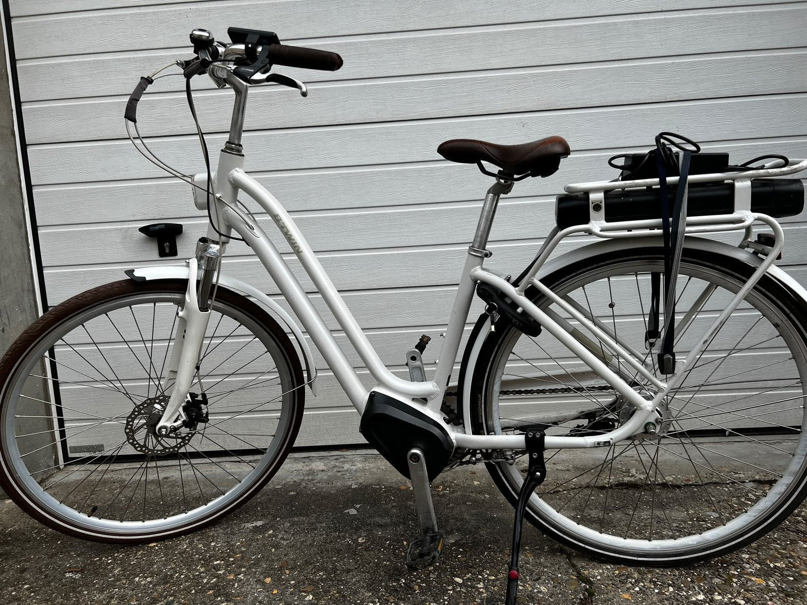 Fiets btwin elops 920e- elektrishe, Vélos & Vélomoteurs, Enlèvement, Vitesses