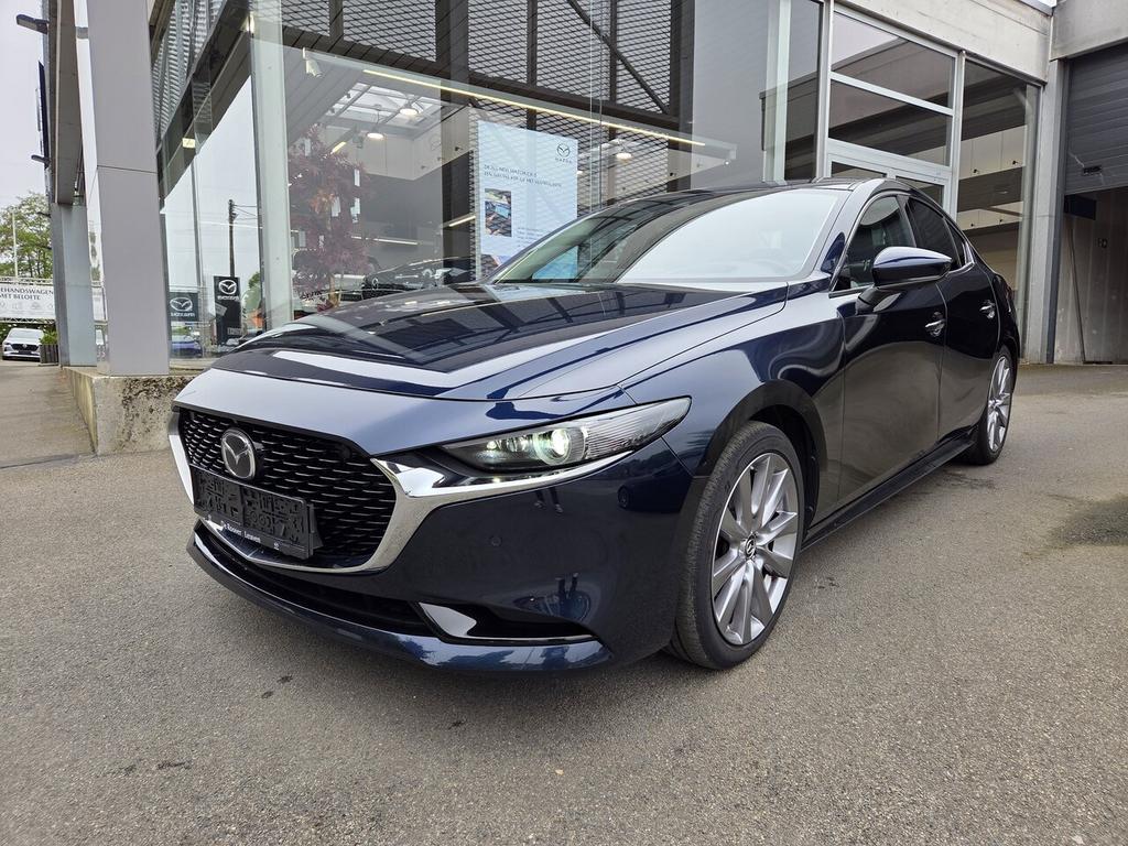 Mazda 3 Sedan Skycruise Automaat 2.0L e-Sky-G 122 hp, Auto's, Mazda, 122 pk, 4 cilinders, 0 kg, Bedrijf