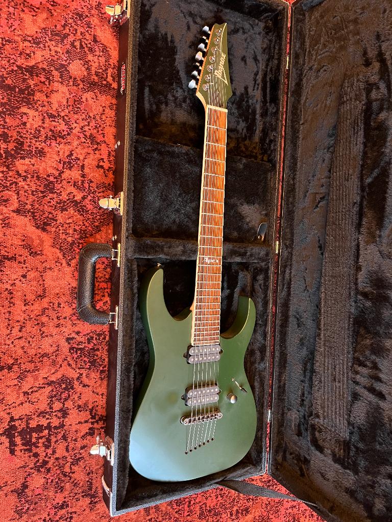 Ibanez 7-snaar Apex 2 elektrische gitaar, Enlèvement, Utilisé, Solid body, Ibanez
