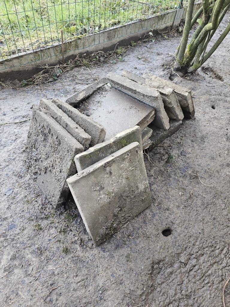 Dalstenen 30x30 (gratis), 30 cm ou plus, Pierre ou Argile, Enlèvement, Utilisé
