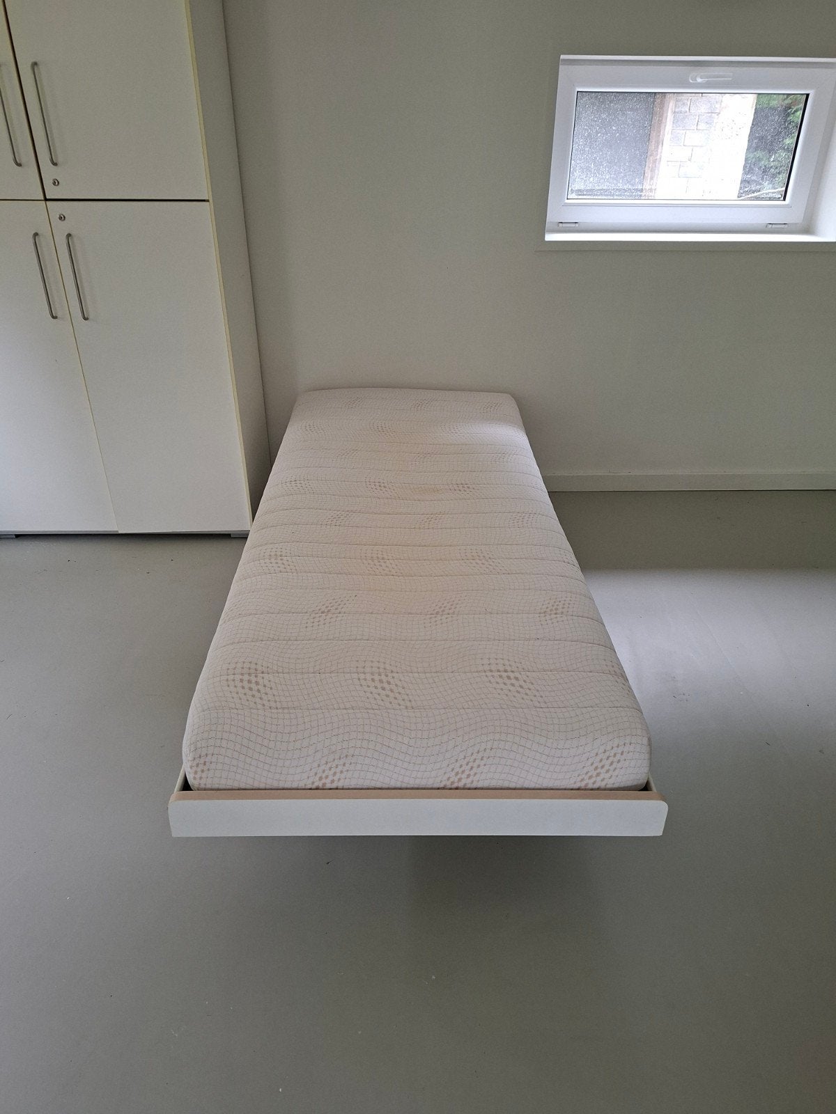 Auping bed + matras 210 x 90 cm., Huis en Inrichting, Slaapkamer | Bedden, 90 cm, Ophalen