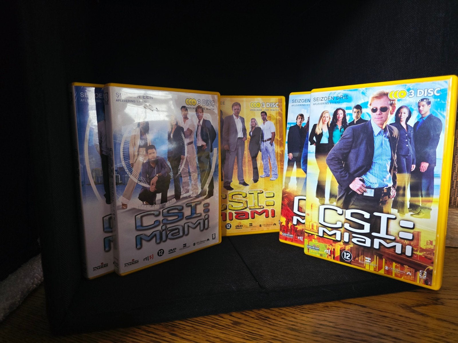 CSI Miami - dvd-verzamelbox - seizoen 1, 2, 3, Cd's en Dvd's, Dvd's | Tv en Series, Boxset, Ophalen of Verzenden, Zo goed als nieuw