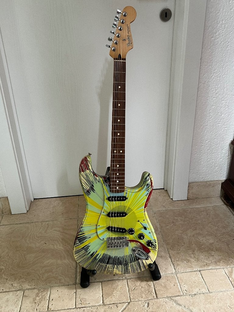 Fender Stratocaster limited edition Mexico, Musique & Instruments, Instruments à corde | Guitares | Électriques, Enlèvement, Comme neuf