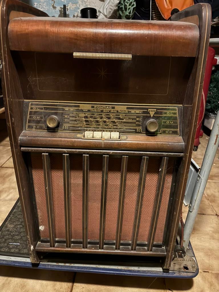 Platenspeler Pontiac, Ophalen