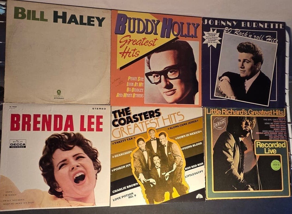 50s Rock'n'Roll Muziek, Enlèvement ou Envoi, Rock 'n' roll, Compilation, LP