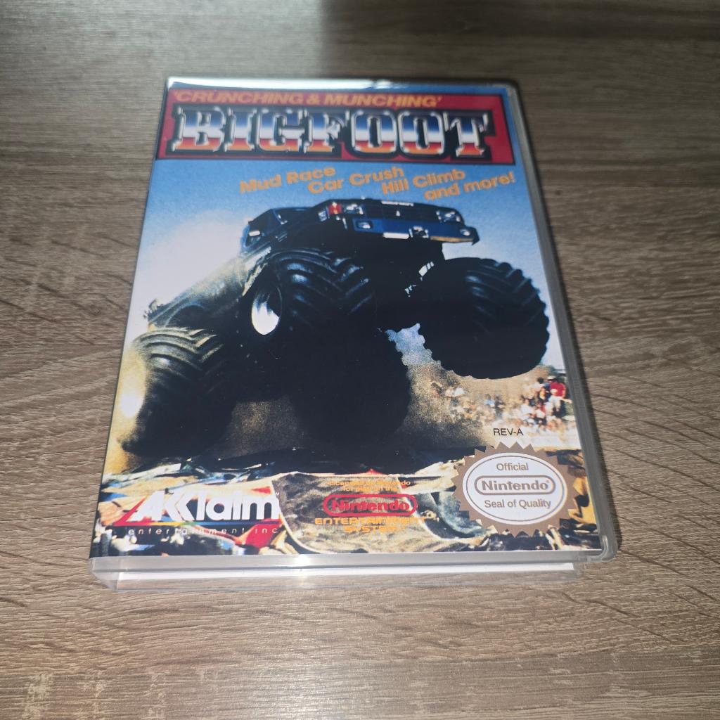 Bigfoot NES Game Case, Consoles de jeu & Jeux vidéo, Jeux | Nintendo NES, Envoi