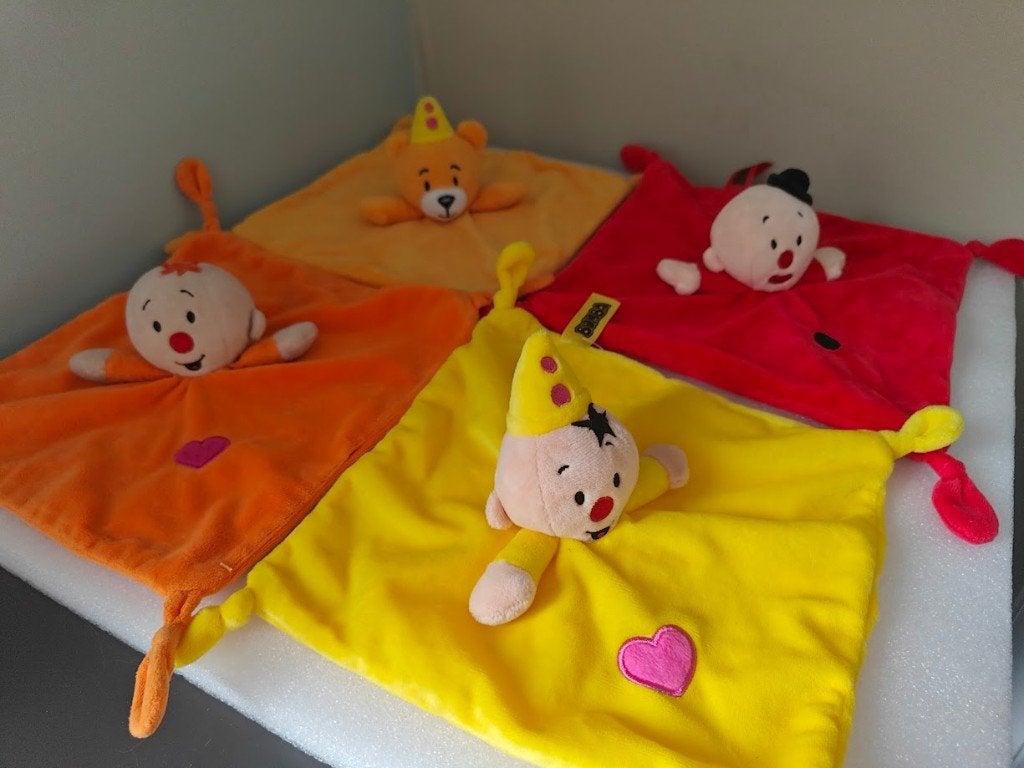 Bumba Knuffeldoekjes Pluche Studio 100 – Bundel 4 Stuks, Kinderen en Baby's, Ophalen, Gebruikt, Overige merken, Overige karakters