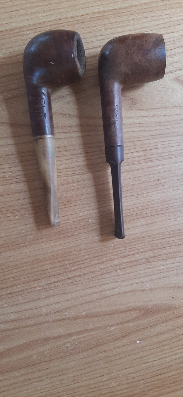 Lot de 3 pipes en bruyère 1 ELE Sélection et 1 Myon, Enlèvement ou Envoi