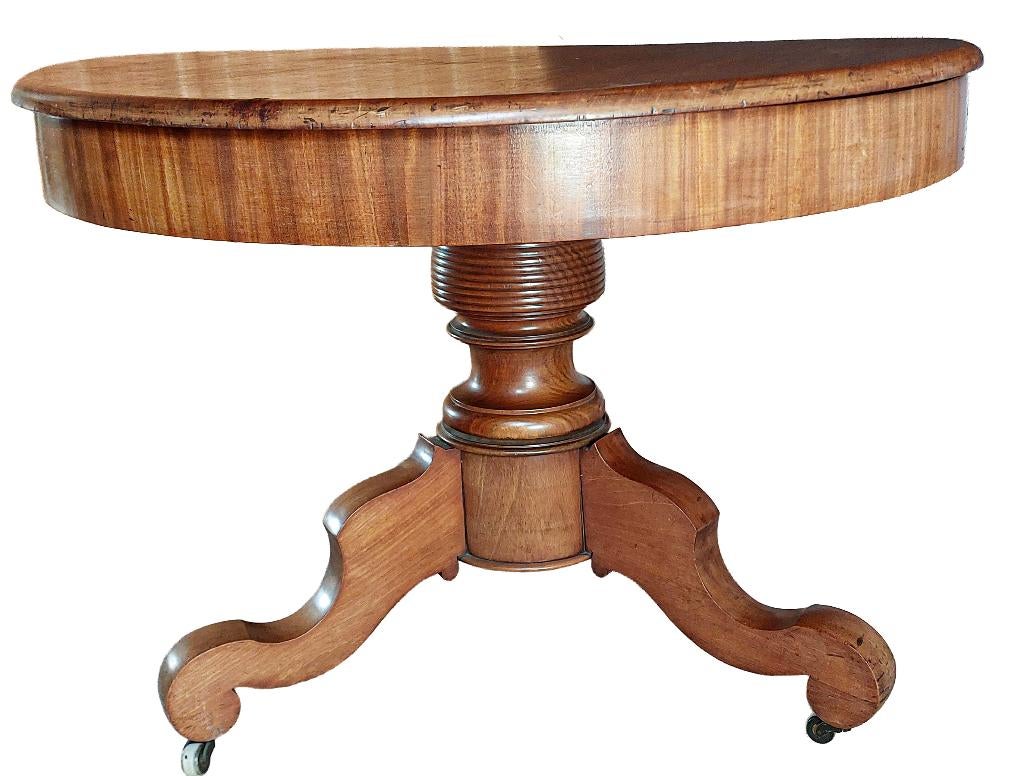 ANTIEKE FRANSE LOUIS PHILIPPE TAFEL, Antiek en Kunst, Ophalen
