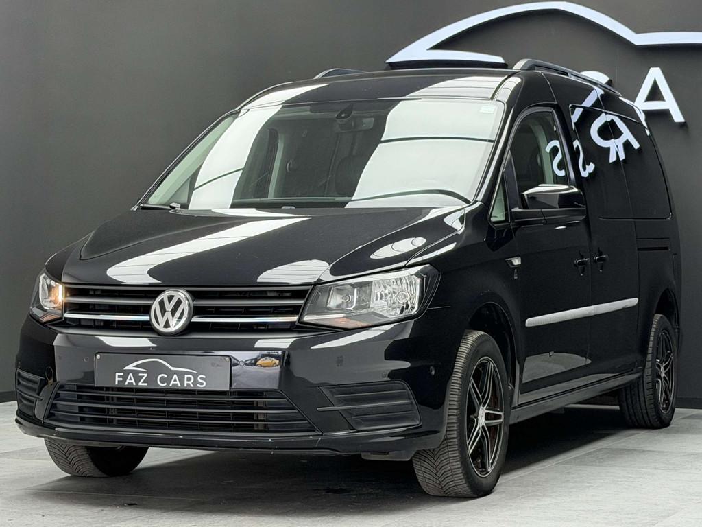 Volkswagen Caddy 2.0 CR TDi SCR Maxi DSG * CAMÉRA + GPS + C, Autos, Cuir, 75 kW, Achat, Euro 6